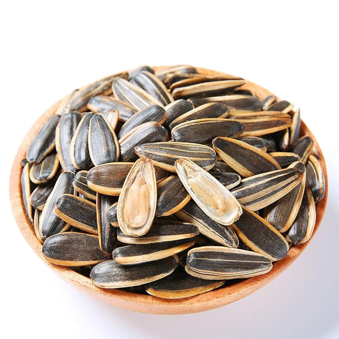 ChaCha Roasted Unsalted Sunflower Seeds Rich &amp Delicious Sweet &amp Crispy Caramel Flavor 5.64-Ounce(Pack of 6)