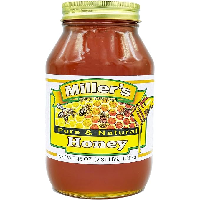 Amish Pure Honey - Pkg of 2 - 45 oz. Jars