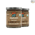 Dastony Organic Raw Sprouted Almond Butter 8 oz | Only One Ingredient | Vegan Paleo and Keto Friendly Non GMO Gluten-free - Pack of 2