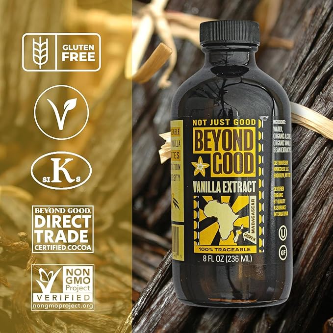 Beyond Good Bourbon Vanilla Pure Vanilla Extract 8 Fl Oz