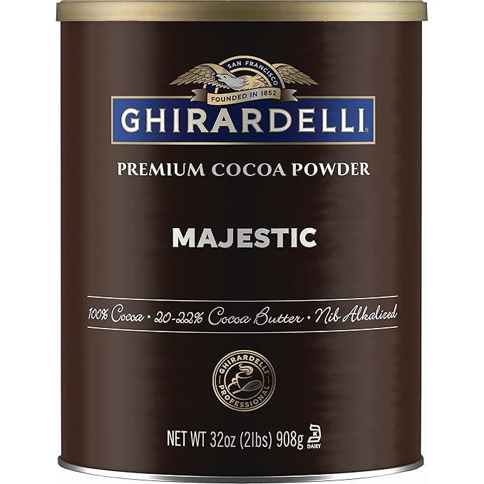 Ghirardelli Majestic Dutch Processed Cocoa Powder 2 lb