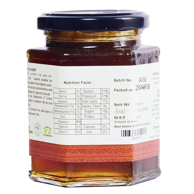 Essence of Life Turmeric Honey (Milk Based) - 350gm