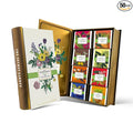 Life Plus Style Gourmet The Secret Garden Organic Tea Gift Set 80 Tea Bags 8 Flavors Green &amp Black Assorted Pack Sampler Tea Set Collection with Mango &amp Fruit Infusions Premium Birthday Gift f
