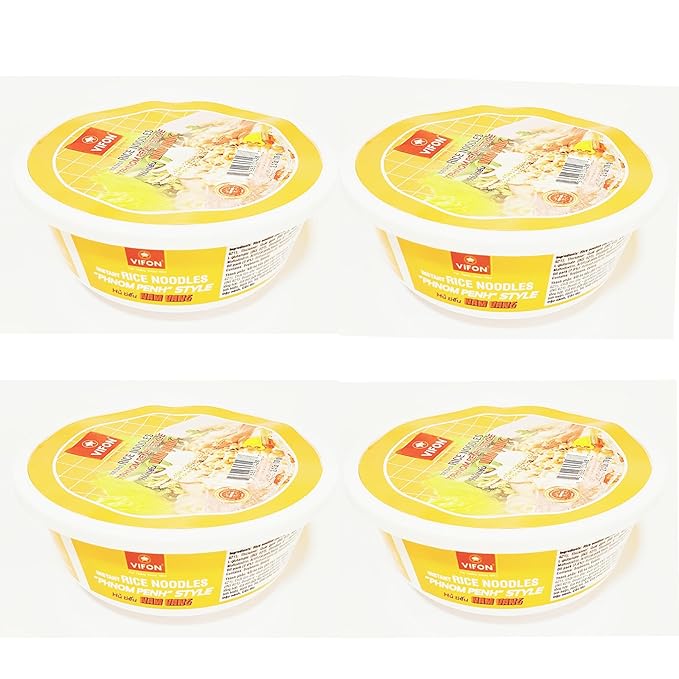 Instant Rice Noodles Phnom Penh Style Bowl2.4 Oz4 Bowls