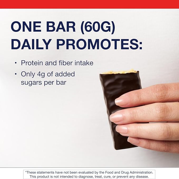 Metagenics Ultra Protein Bar - Protein Fitness Bar with 19 grams of Protein and 8 grams of Dietary Fiber Peanut Butter Flavor 12 Bars