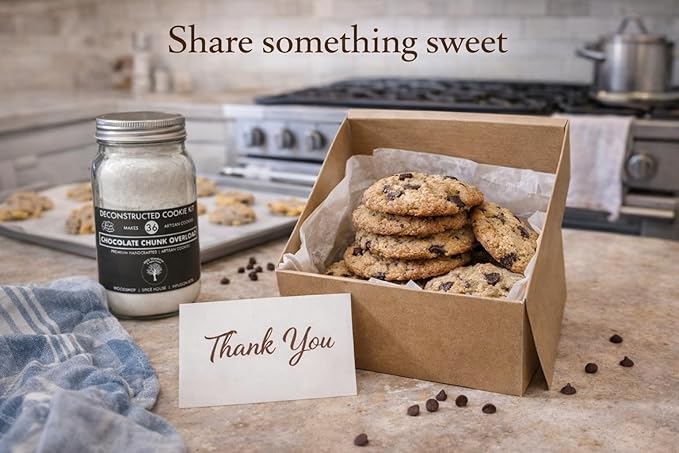 Chocolate Chunk Overload Deconstructed Cookie Mix | Baking Mix Makes 36 Artisan Cookies | A Sweet Chocolatey Indulgence In Every Bite