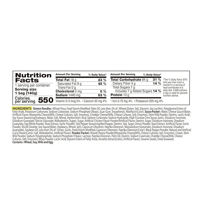CNMART Samyang Carbonara and Cheese Hot Chicken Assorted Bundle Halal 140g (Pack of 10)