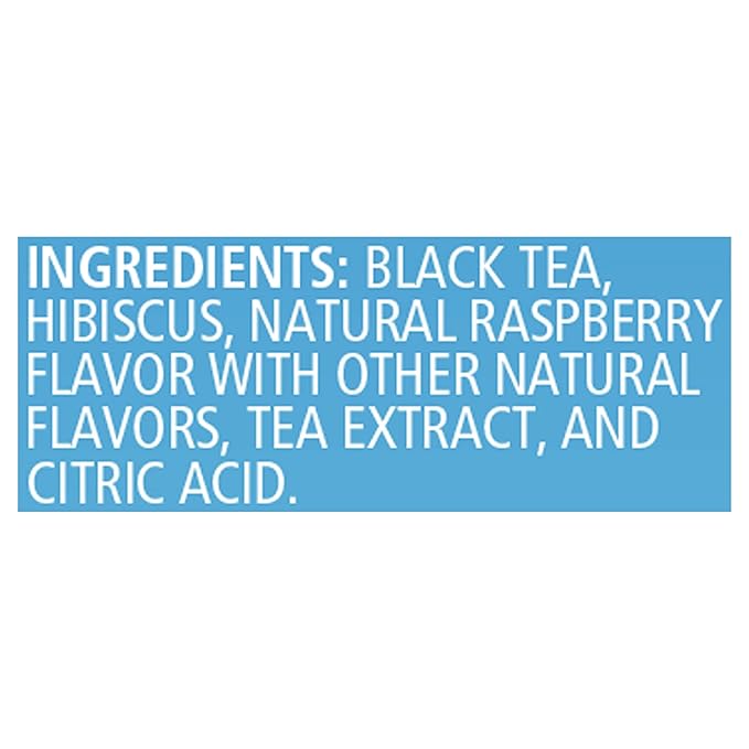 Celestial Seasonings Cold Brew Iced Tea Raspberry Black Tea 18 Count (Pack of 6)