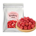 1 Ib Freeze Dried Strawberries 450g Whole Berry No Added Sugar Natural Red Crispy Texture