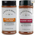 R Butts R Smokin 14oz Ozark Heat &amp Butt Kickn Chicken Championship BBQ Seasoning