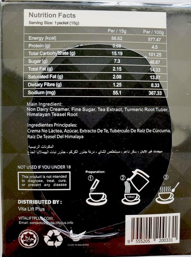 Vita-Lift Natural Herbal Tea