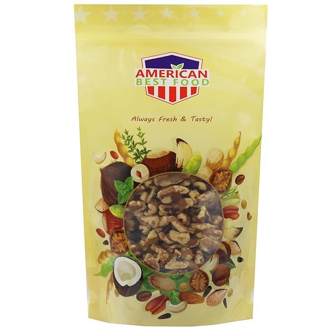 Shelled Walnut Halves and Pieces – 5 lb Bag | Fresh Raw Unsalted Premium California Walnuts for Baking Cooking &amp Snacking