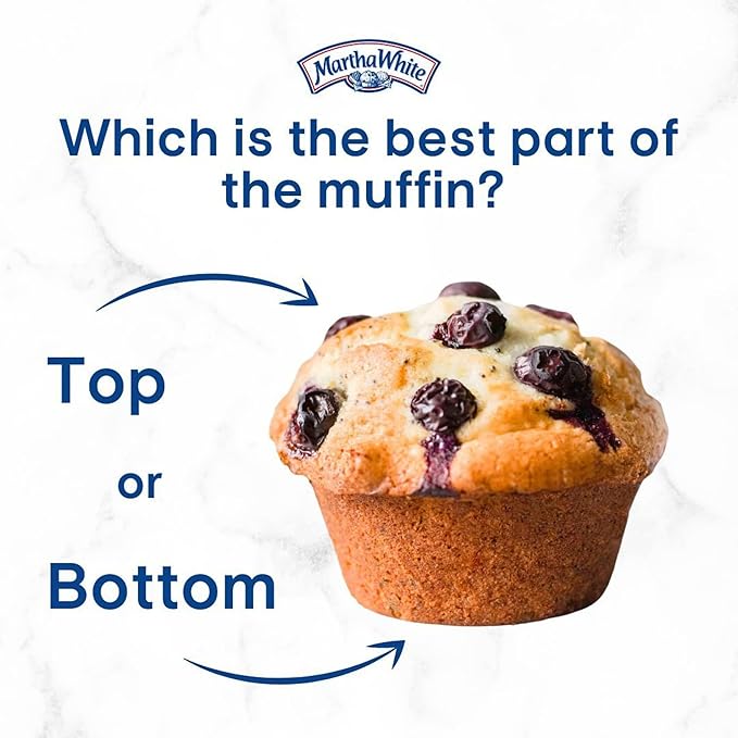 Martha White Muffin Mix Sampler Package with Favorite Banana Nut - 6 Pack of Various Flavors