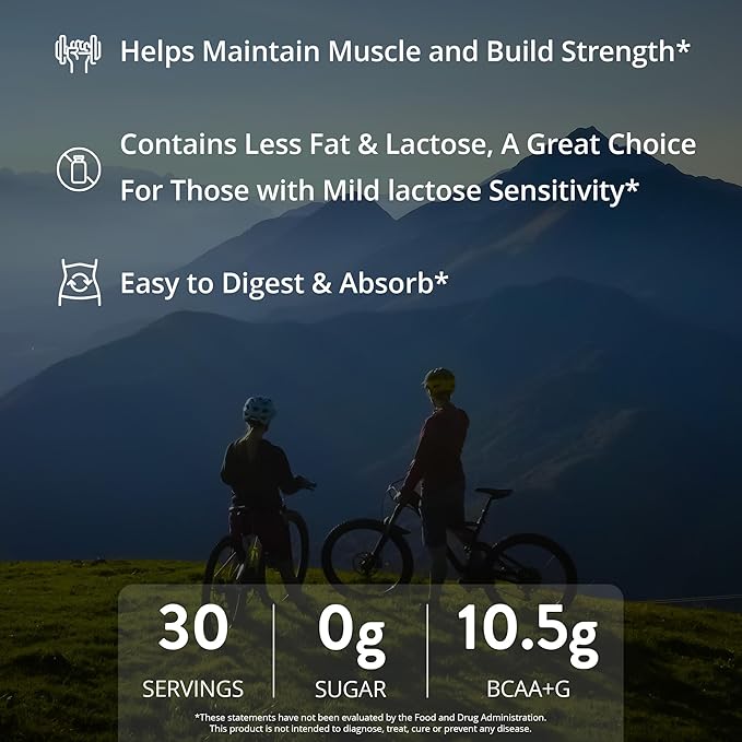 MRM Nutrition Isolate Whey Protein Powder - Vanilla Flavored 24 g Protein with Added BCAAs &amp Glutamine Digestive Enzymes Gluten-Free Hormone- and Antibiotic-Free - 29 Servings