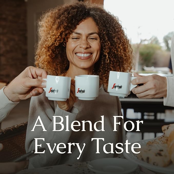 Segafredo Zanetti Ground Coffee – Made with Arabica Coffee – Medium Roast Balanced with Smooth Acidity – Colombian &amp Brazilian Blend – Vivacious Medium Body – Vivace 10oz Bag Pack of 6