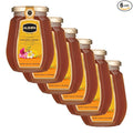 ALSHIFA Natural Honey 17.63oz (500g) | Pack of 6 | Raw Unpasteurized &amp Pure | 100% Pure Wildflower | No Added Sugar | Glass Bottle
