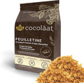 Cocoläat Feuilletine Crushed French Crêpe Dentelles | Crumbled Biscuit Crunch | Made With Real Butter | Imported from France | Resealable Stand Up Pouch | 12 oz/340 g