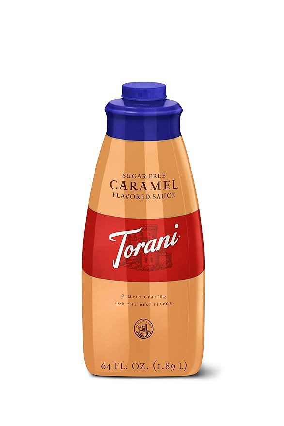 Torani Sugar Free Sauce Caramel 64 Ounces