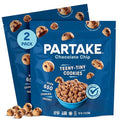 Gluten Free Partake Teeny Tiny Crunchy Chocolate Chip Cookies - Vegan - Free From the Top 9 Allergens Including Dairy Wheat Soy Eggs &amp Peanuts - Non GMO - Safe School &amp Office Snack (2 Pac