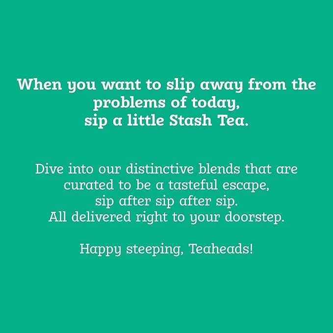 Stash Tea Ginger Peach Green Tea &amp Matcha Blend Box of 100 Tea Bags (Packaging May Vary)