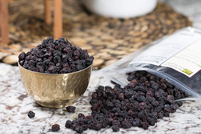 Bella Viva Orchards Natural Dried Blueberries Sweet no Sugar Added 1 lb of Dried Fruit