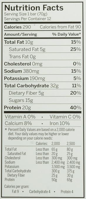 PROBAR Base Protein Bar Peanut Butter Chocolate 2.46 oz (Pack of 12)