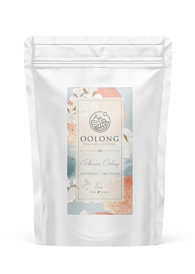 Phoenix Oolong Tea (DanCong) - 2023 Fresh Harvest - No Added Flavors - 100% Natural Loose Leaf High Mountain Tea - Tea Gift Hot Tea Iced Tea Milk Tea - By Oolong Tea Collective (2oz)