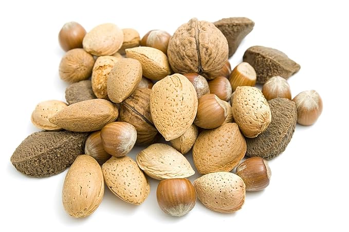 Deluxe Mixed Nuts In-Shell 5 Pounds(80oz) | Raw and Unsalted Mixed Nuts | Fresh Snack Mix | Healthy and Delicious Nuts Mix | Kosher Friendly Mixed Nuts We Got Nuts