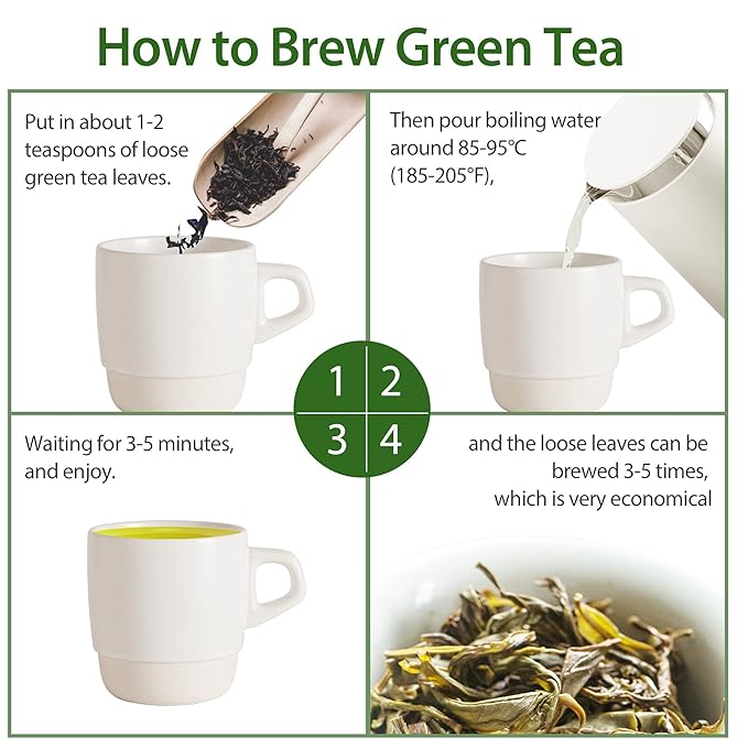 Xin Qing Gunpowder Green Tea Gunpowder Tea Zhu Cha Pearl Tea Loose Leaf Green Tea 200g / 7.05oz