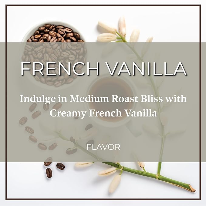 San Diego Coffee French Vanilla Medium Roast Whole Bean Coffee 5-Pound Bag Café en grano tostado