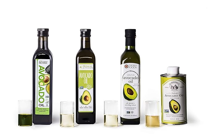 Avohass Kenya Extra Virgin Avocado Oil 2 Pack 16.9 fl oz Bottles Unrefined First Cold Pressed Non GMO
