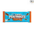 MrBeast Feastables Peanut Butter Milk Chocolate Bar King Size 10 Count Creamy Peanut Butter Chocolate Candy Fairtrade Cocoa 2.1oz Each