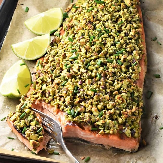 Setton Farms Shelled Pistachio Kernels Halves &amp Pieces Raw 20 Ounce (No Shells Raw Unsalted) (Also perfect for making Dubai Chocolate)