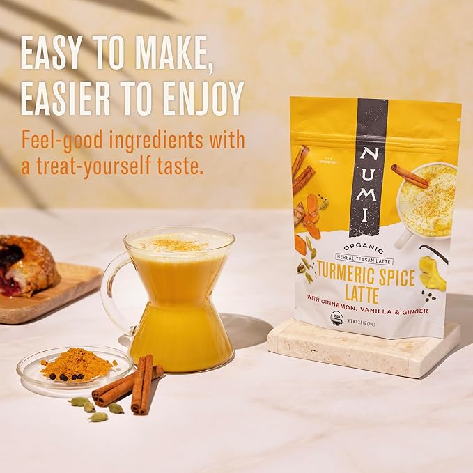 Numi Tea - Organic Turmeric Spice Latte Powder
