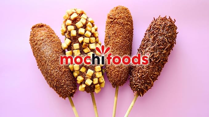 Original Mochi Corn Dog Mix - 4.5lbs - Crispy Chewy Fried Dough Add Water Cheese Potatoes