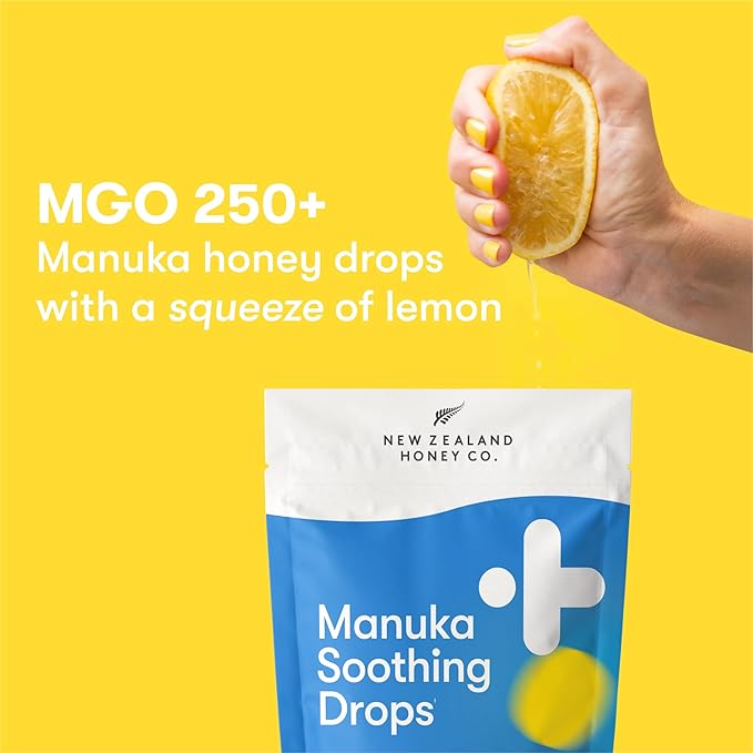 New Zealand Honey Co. Manuka Honey UMF 28+ | MGO 1450+ 8.8 oz &amp Cough Drop MGO 263+ 16 count