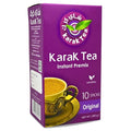 Karak Tea Instant Premix Natural Chai Powder Oriental Egyptian Arab Egypt Arabic Non Gmo Kosher Halal (1 Pack = 10 Sachets x 20 gm) شاى كرك سادة سريع التحضير
