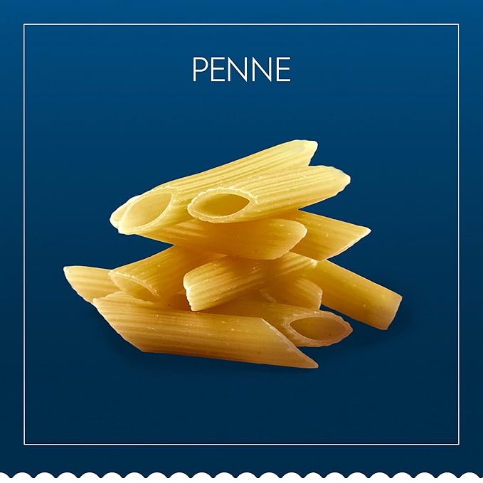 Barilla Penne Pasta 16 oz. Box (Pack of 12) - Non-GMO Pasta Made with Durum Wheat Semolina - Kosher Certified Pasta
