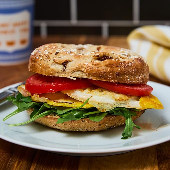 Just Bagels Cheddar Jalapeno Bagels - 8 Packs Of 6 Bagels Per Pack - 48 Total Non-GMO