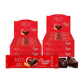 RED Delight®™ Orange and Almond Dark Chocolate 12 Count Box of Grab N Go Travel Size Bars (0.92 Ounces Each) (5 Boxes - Total of 60 Bars)