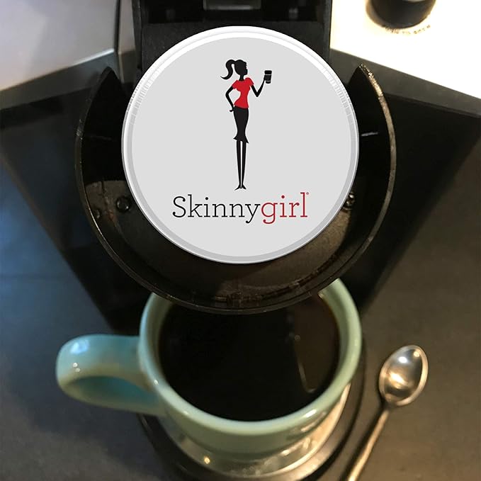 Skinny Girl Coffee Single Serve Cups for Keurig K Cup Brewer Americano Bold Coffee 48 Count