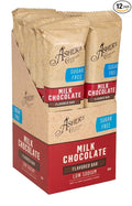 Asher's Chocolates Sugar Free Bars Small Batches of Kosher Candy Family Owned Since 1892 Keto Chocolate (12 Bars Milk Chocolate)