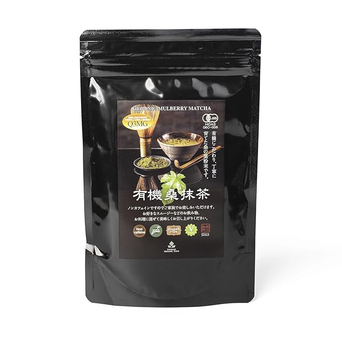 Shimane Organic Farm Japanese Mulberry Matcha - Caffeine-free 3.52 oz