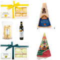Authentic Cacio e Pepe Bundle with Roasted Corn Ravioli Handmade Bucatini DOP Pecorino Romano &amp Parmigiano Reggiano DOP Extra Virgin Olive Oil – Italian Gourmet Meal