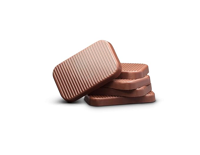 Bouchard Belgian Milk Chocolate with Caramel &amp Sea Salt (16 OZ / 1 LB)