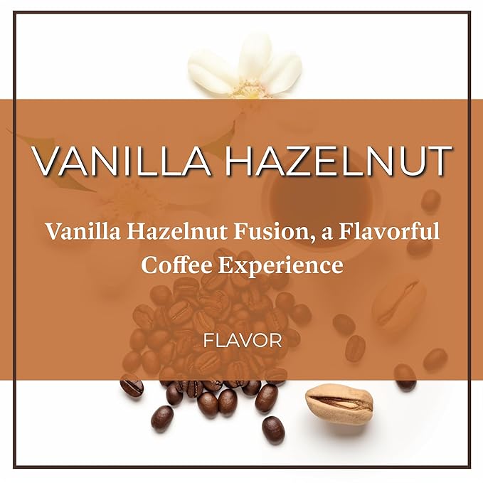 San Diego Coffee Vanilla Hazelnut Medium Roast Ground Coffee 16-Ounce Bag Café molido tostado