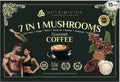 7 in 1 Mushrooms Gourmet Coffee | Non-GMO Gluten-Free Nut-Free Vegan (15-Sachets 0.64 oz Each)