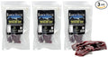 Ranch House Teriyaki Beef Jerky Pack of 3 - Whole-Muscle Montana Beef Strips High Protein Snack Made in USA 3.3 Oz Each