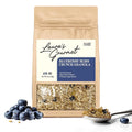 Laura's Gourmet Granola - BlueBerry Bliss Crunch - Gluten Soy &amp Dairy Free - Organic Agave Chewy Blueberries Citrus &amp Flax Vegan Artisan Chef's Trifecta of Taste Texture &amp Mouthfeel