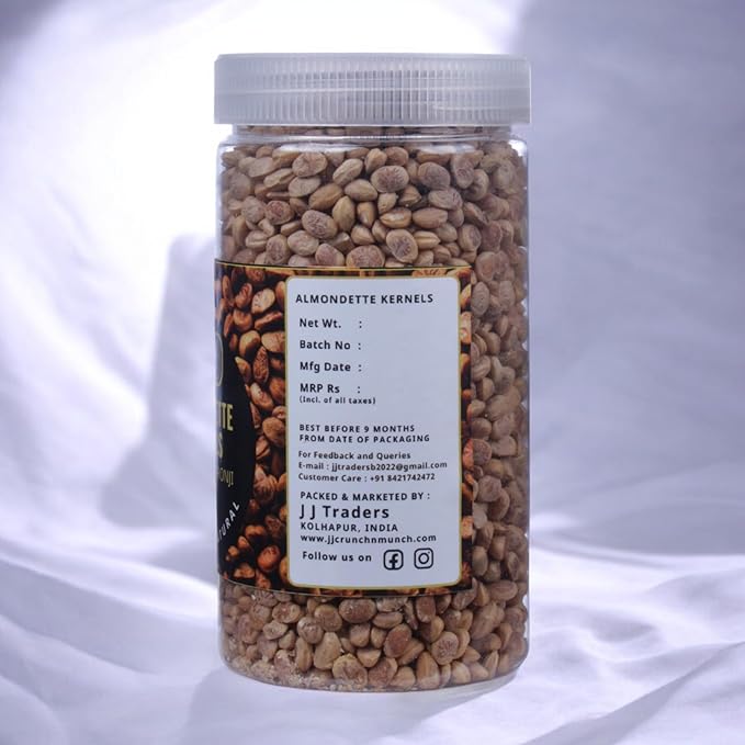 Organic Almondette Kernels (Chironji Seeds) Charoli Seeds - Rich In Nutrients Source Of Protein Fibers And Essential Minerals - Ideal For Garnishing Baking (200 gm)